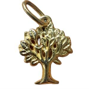 New! Gold "Tree of Life" Charm